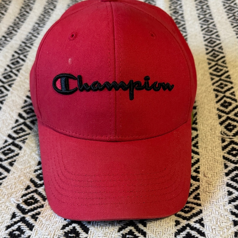 Champion Bold Red Cap